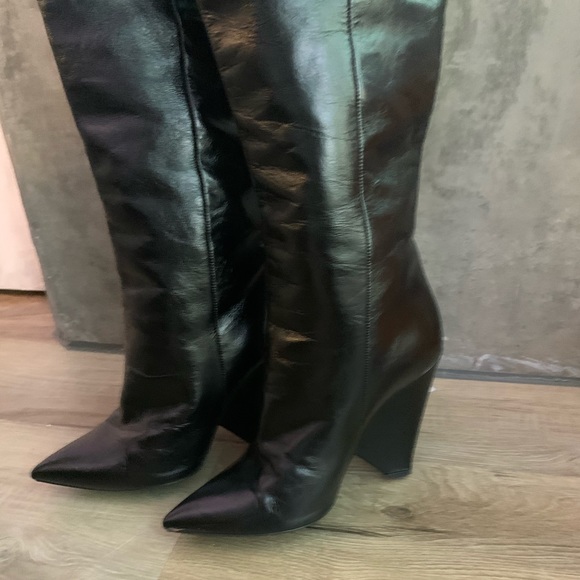 Saint Laurent Niki 105 Over the Knee Boots - Picture 3 of 5